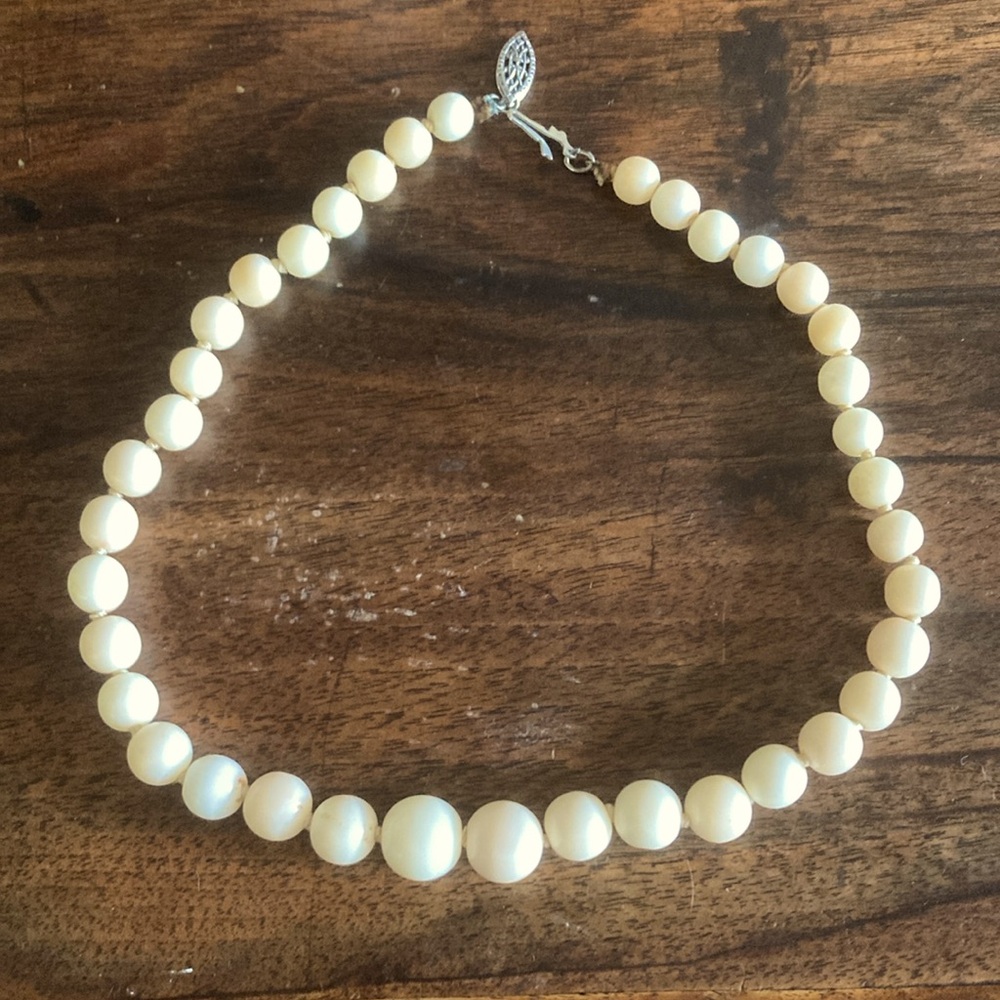 Antique bone necklace